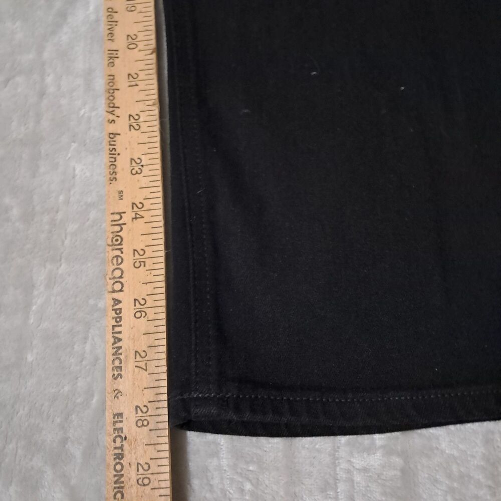 Old Navy Wow High Rise Womens Wide Leg Black Jeans Size 26 Short Denim New - Picture 6 of 15